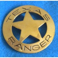 Texas Ranger Gold Badge.